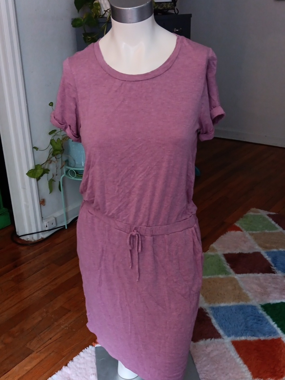 32 Degrees Pink T-shirt Dress Size Medium